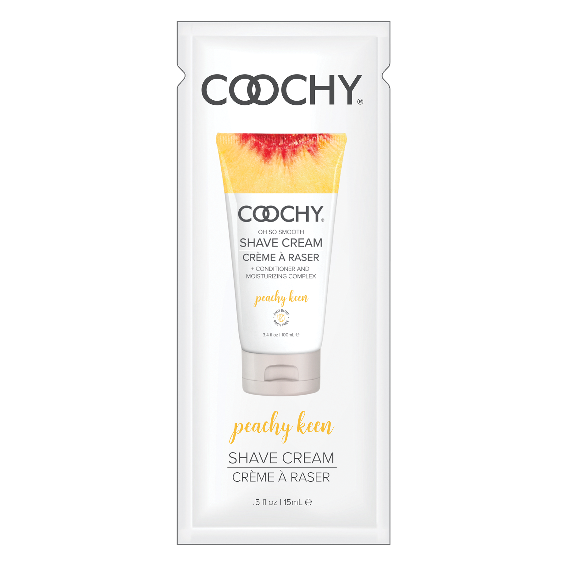 Peachy Keen 15ml Shave Cream Sample